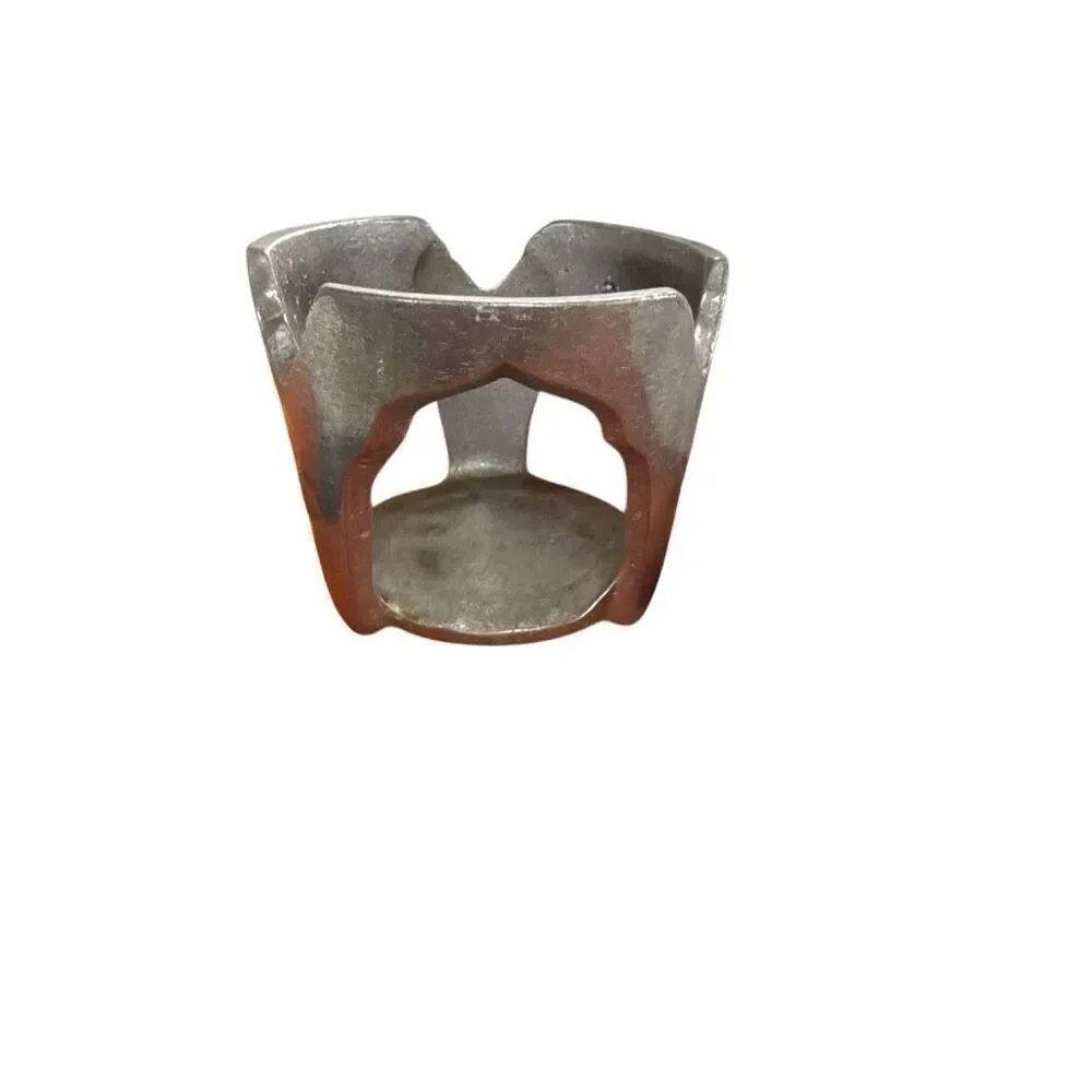 Carson Silver Glass Votive Candle Holder 2.75